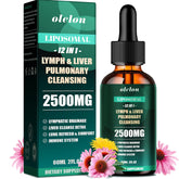 Bottle of Liposomal Lymph-Liver-Lung Cleanse Drops 2500mg