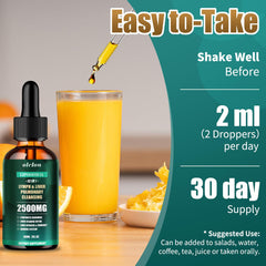 Diagram showing liposomal technology and enhanced absorption