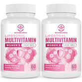Front view bottle of Liposomal Multivitamin for Women 1400mg