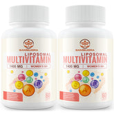 Front view of Liposomal Multivitamin for Women 50+ bottle