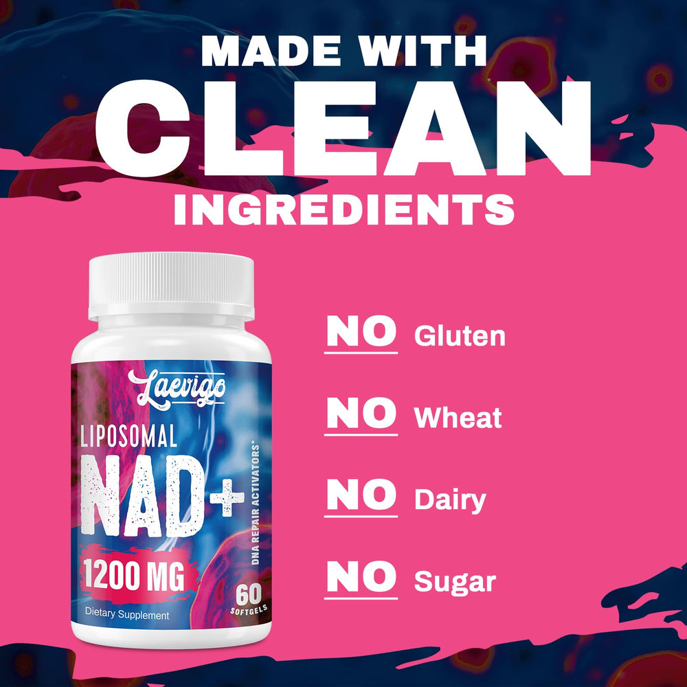 Longevity and vitality concept with NAD+