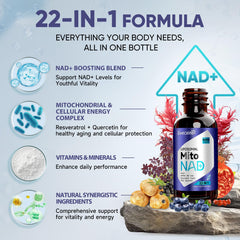 Advanced liposomal technology and blueberry flavor