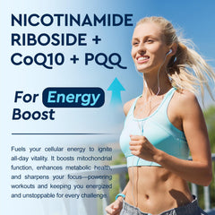 Illustration of brain health and mitochondria