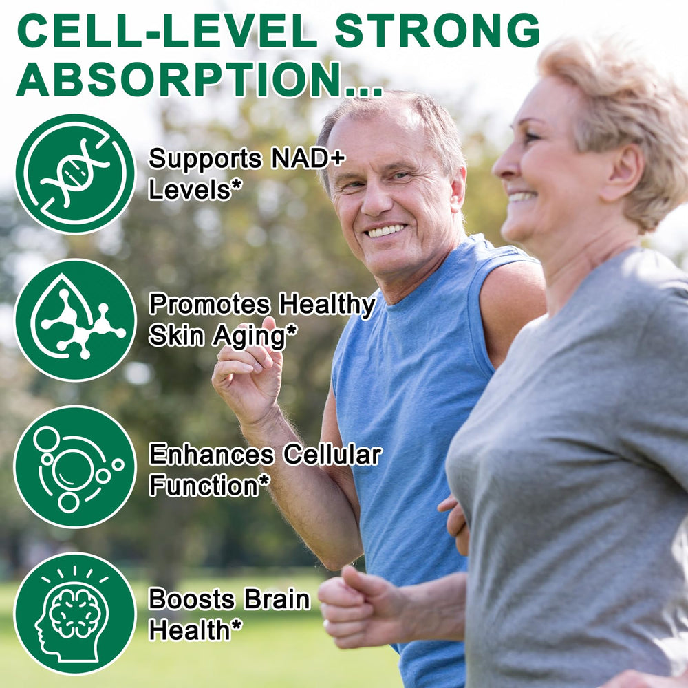 Close-up of liposomal nicotinamide riboside bottle