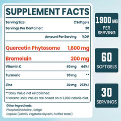 Lifestyle shot of Liposomal Quercetin Phytosome supplement