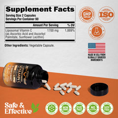 Non-GMO and Soy-Free icons on product label