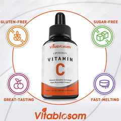 60ml Liposomal Vitamin C bottle with label