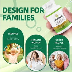 Lipozem capsules vegan non-GMO badge indicates plant-based sourcing