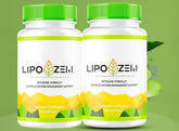 Lipo-zemn advanced formula dietary supplement bottle with BHB, magnesium, calcium and sodium