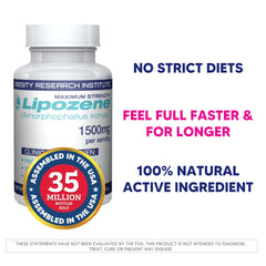 Lipozene packaging on retail shelf signals accessibility and trust