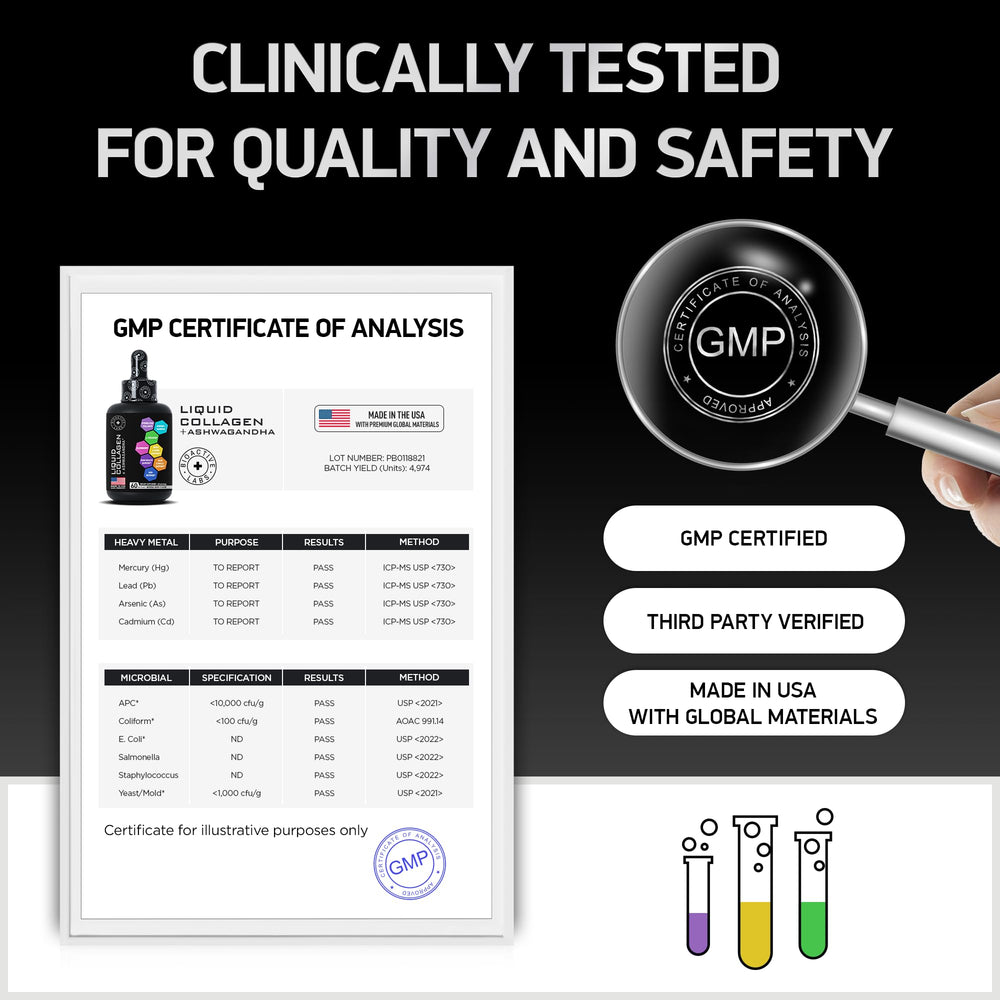 Ingredients: collagen, Ashwagandha, elderberry, L-theanine