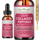Bottle of Liquid Collagen Drops with dropper