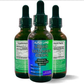 Liquid collagen drops bottle with hyaluronic acid, biotin, and vitamin C for anti-aging (2 oz).