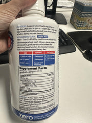 Child happily drinking the fiber supplement
