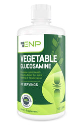 Bottle of liquid glucosamine with MSM 1500mg supplement