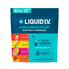 Lemon Lime flavor Liquid I.V. Hydration Multiplier variety pack packet