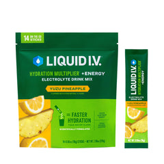 Hero image of Liquid I.V. Hydration Multiplier +Energy - Yuzu Pineapple 1 Pack