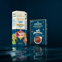 Holiday stocking-stuffer display featuring Liquid I.V. Sugar-Free Variety Pack