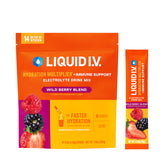 Liquid I.V. Hydration Multiplier Wild Berry 14-serving packaging