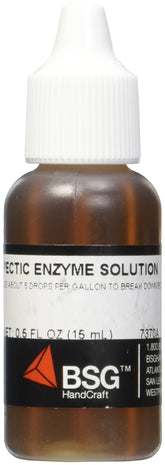 Bottle of Liquid Pectic Enzyme 0.5 oz for wine clarification