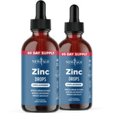 Liquid Zinc Drops bottle for all ages by NEW AGE