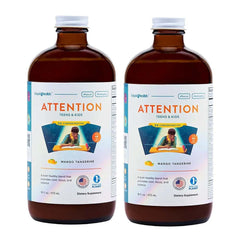 LiquidHealth Attention bottle with Mango Tangerine flavor