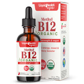 LIQUIDHEALTH B12 drops 5000 mcg methylcobalamin bottle