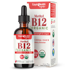 LIQUIDHEALTH B12 drops 5000 mcg methylcobalamin bottle