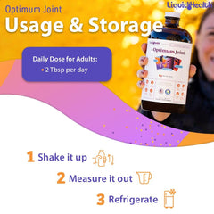 Product shown in action promoting improved mobility for joints