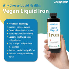 Pregnancy and postnatal benefits of LIQUIDHEALTH iron supplement