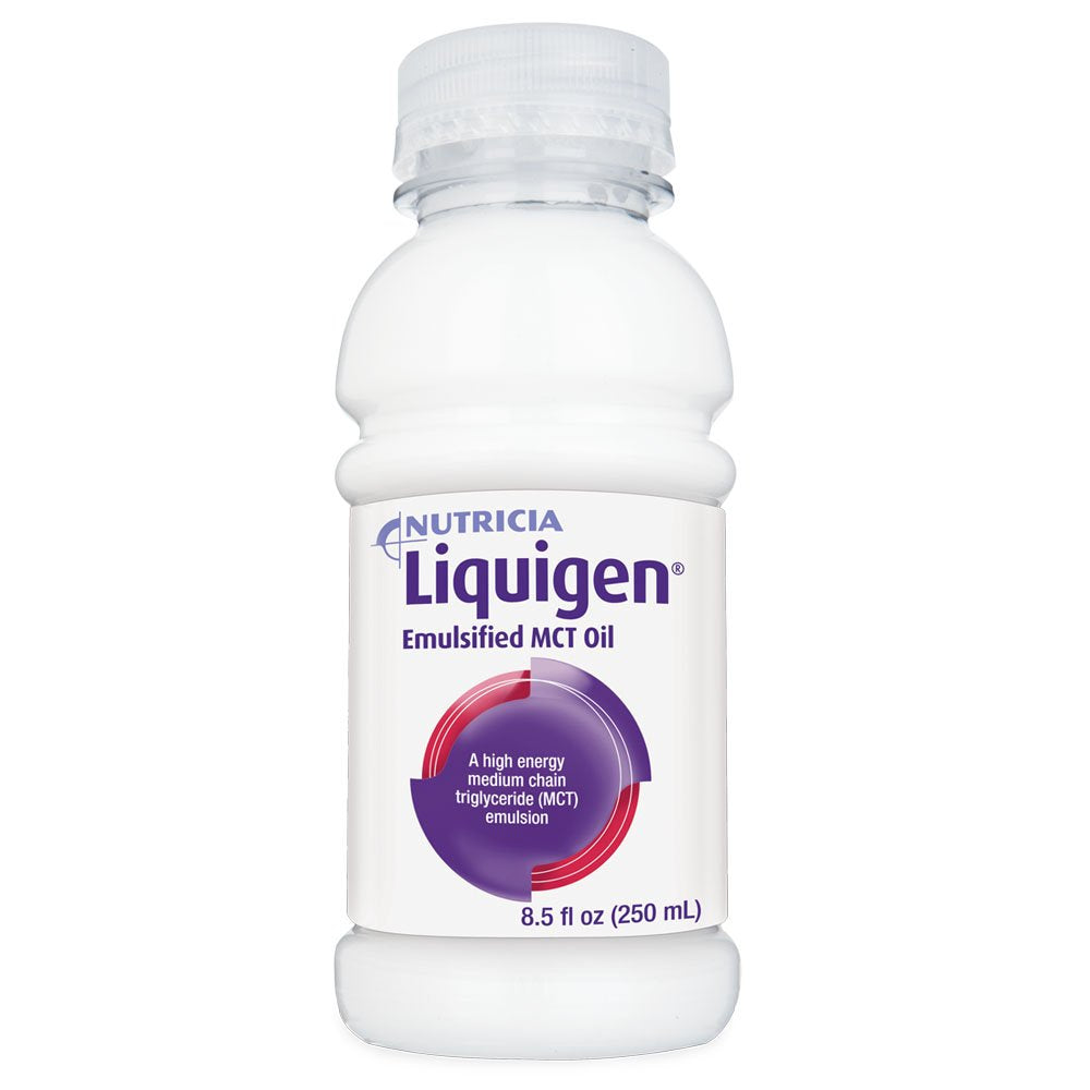 Liquigen Emulsified MCT Oil - 8.5 Fl Oz Bottle (Case of 4)