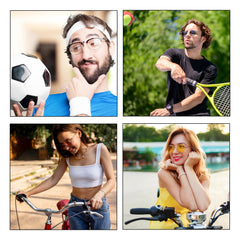 Universal compatibility with metal and full-frame glasses