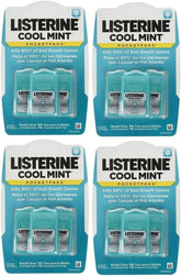 Front view of Listerine Cool Mint Pocketpaks Breath Strips 288-count pack