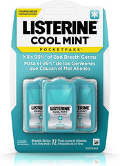 Lifestyle collection photo of Listerine Cool Mint Pocketpaks Breath Strips