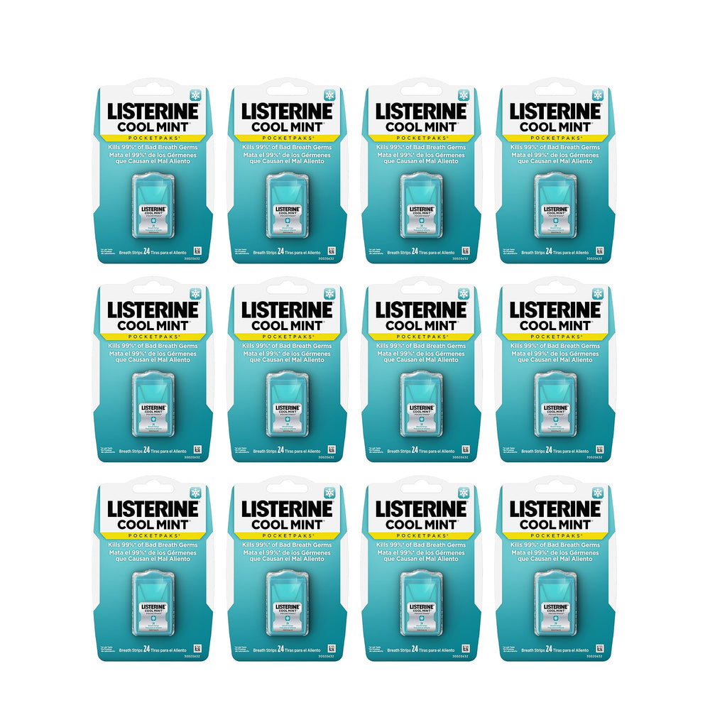 Main image of Listerine Cool Mint PocketPaks Breath Strips