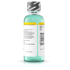 Boxed packaging for Listerine Zero Cavity Mouthwash 24 bottles