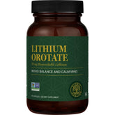 Global Healing Center Lithium Orotate 10mg bottle with 60 capsules