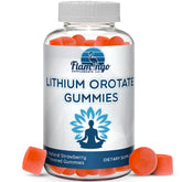 Bottle of Lithium Orotate Gummies - strawberry flavor, 60 count