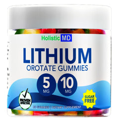 Lithium Orotate Gummies bottle front 60 count