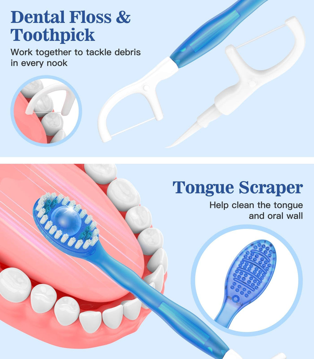 Litlcutie mint flavor disposable toothbrush