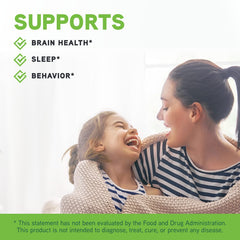 Illustration of relaxation and sleep with a child