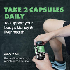 Liv Clean 60 vegetarian capsules bottle