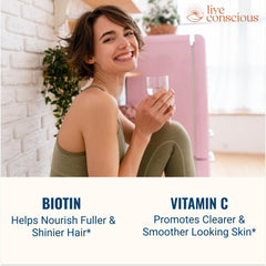 Close-up of Beyond Collagen capsules (I, II, III, V, X)