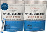 Front view of Live Conscious Beyond Collagen Peptides Unflavored packets