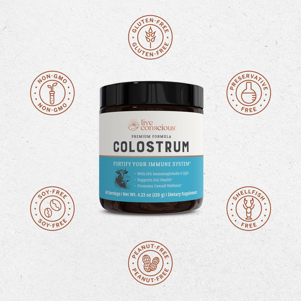 Product on a natural wooden table with a grassy backdrop