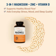Live Conscious Magwell packaging box with branding and supplement facts.