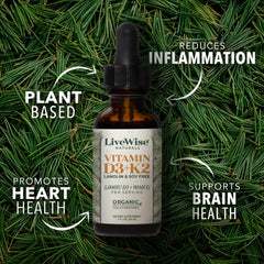 Lifestyle image promoting healthy living with Vitamin D3+K2