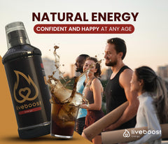 LIVEBOOST bottle back label