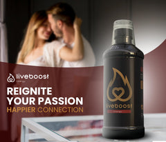 LIVEBOOST label close-up showing ingredients