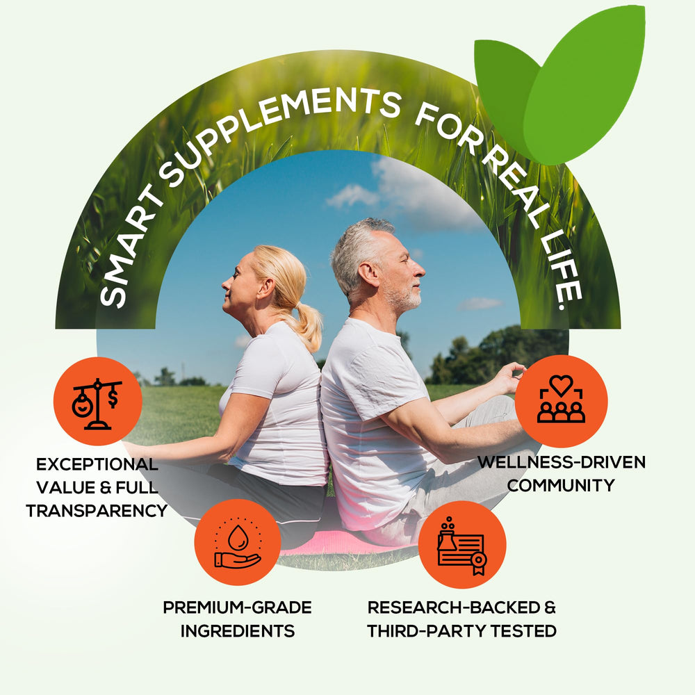 60 capsules bottle shown for scale